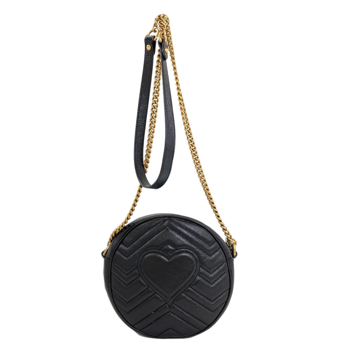 GUCCI 550154 GG Marmont Shoulder Bag Calf Ladies [Used]