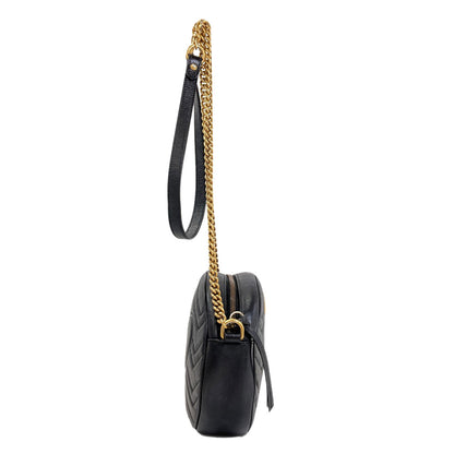 GUCCI 550154 GG Marmont Shoulder Bag Calf Ladies [Used]