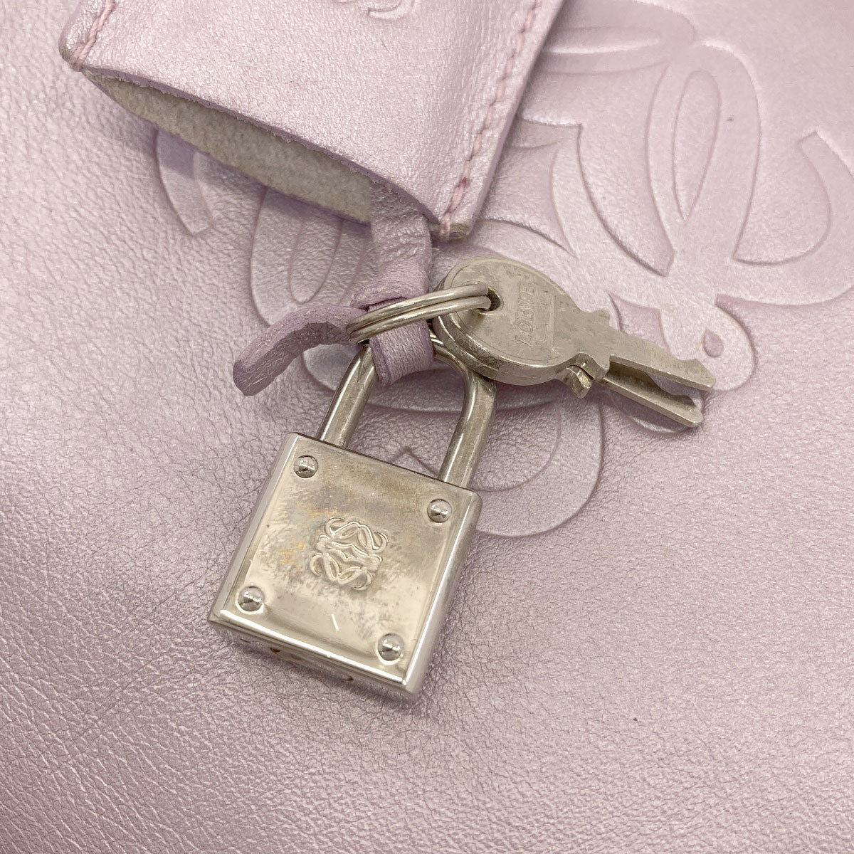 LOEWE Amazona Handbag Lambskin Ladies [Used]