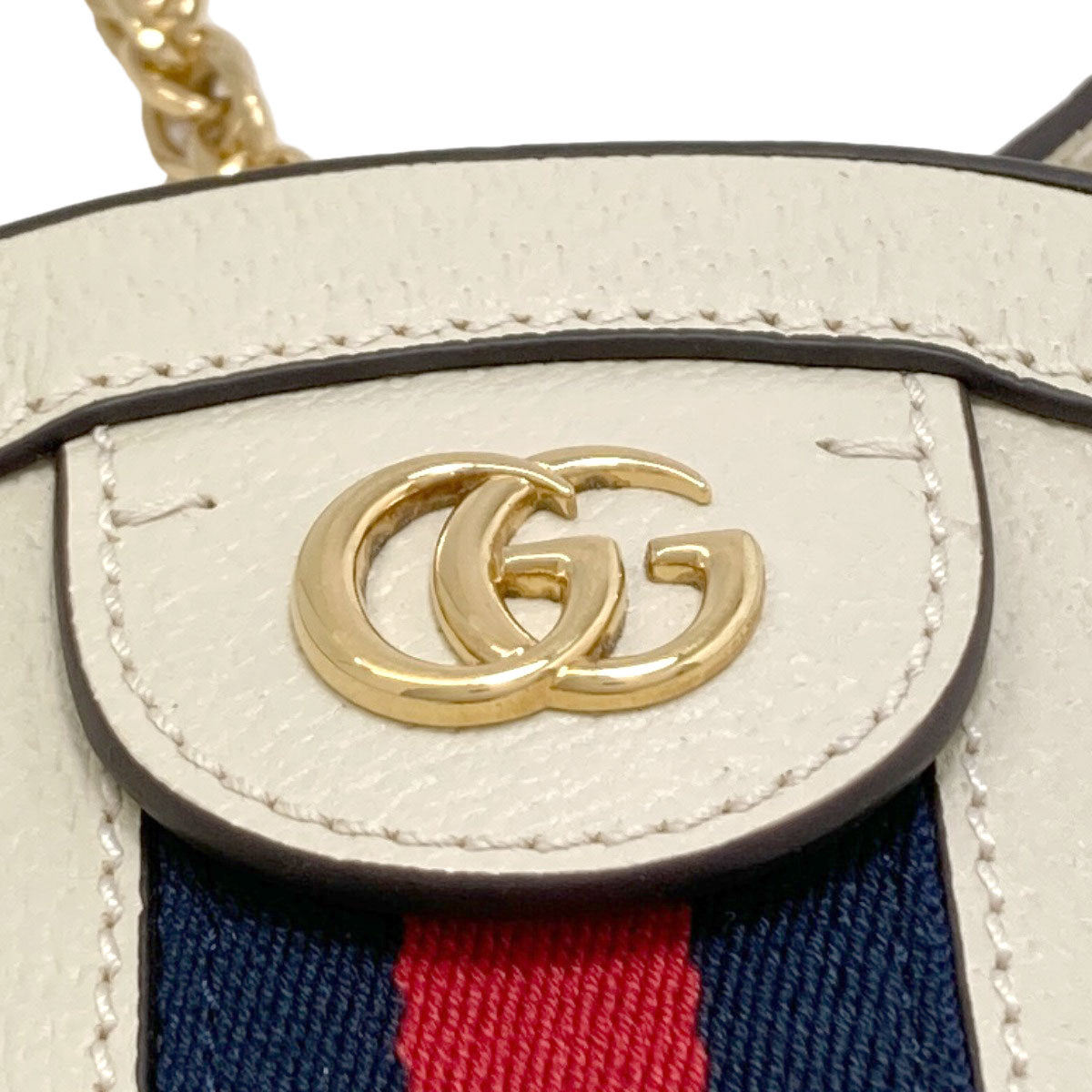 GUCCI 550618 Double G Shoulder Bag Calf Ladies [Used]