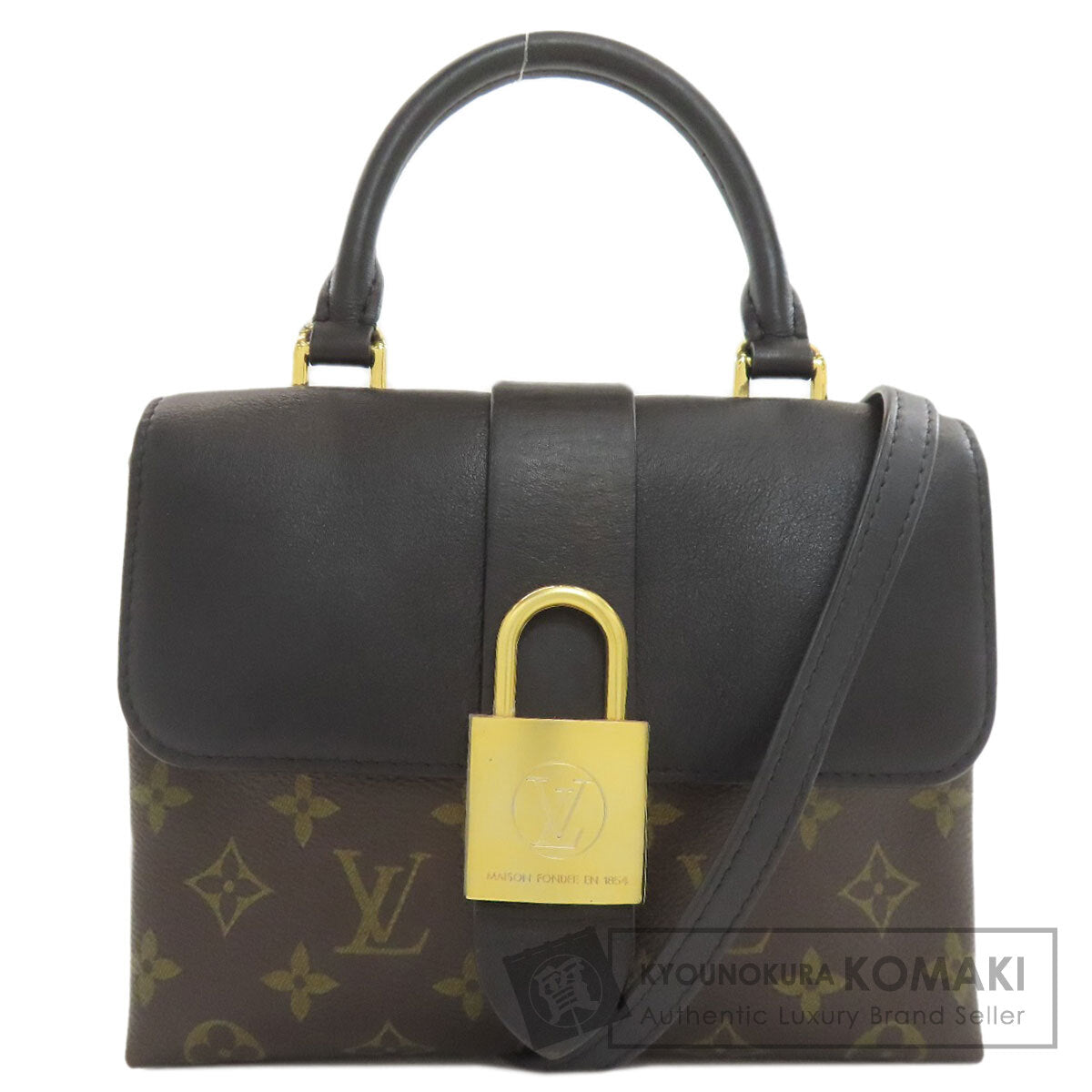 LOUIS VUITTON M44141 Rocky bb Handbag Monogram canvas Ladies [Used]
