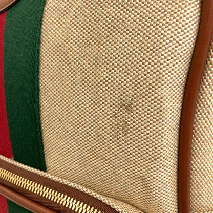 GUCCI 575063 Sherry line Backpack Â· Daypack Canvas Ladies [Used]