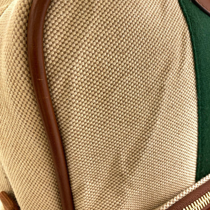 GUCCI 575063 Sherry line Backpack Â· Daypack Canvas Ladies [Used]