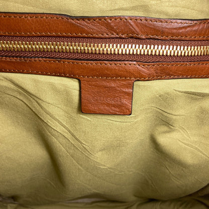GUCCI 575063 Sherry line Backpack Â· Daypack Canvas Ladies [Used]