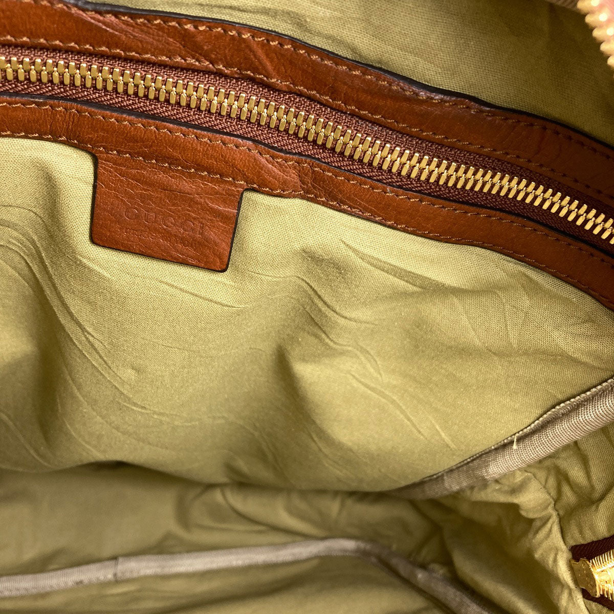 GUCCI 575063 Sherry line Backpack Â· Daypack Canvas Ladies [Used]