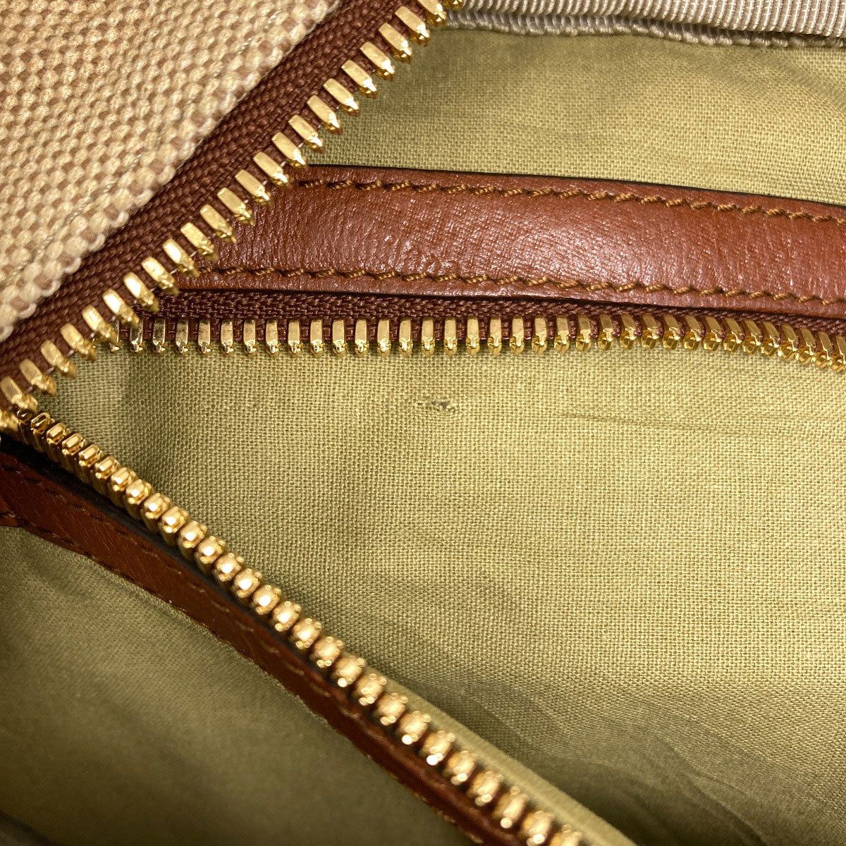 GUCCI 575063 Sherry line Backpack Â· Daypack Canvas Ladies [Used]