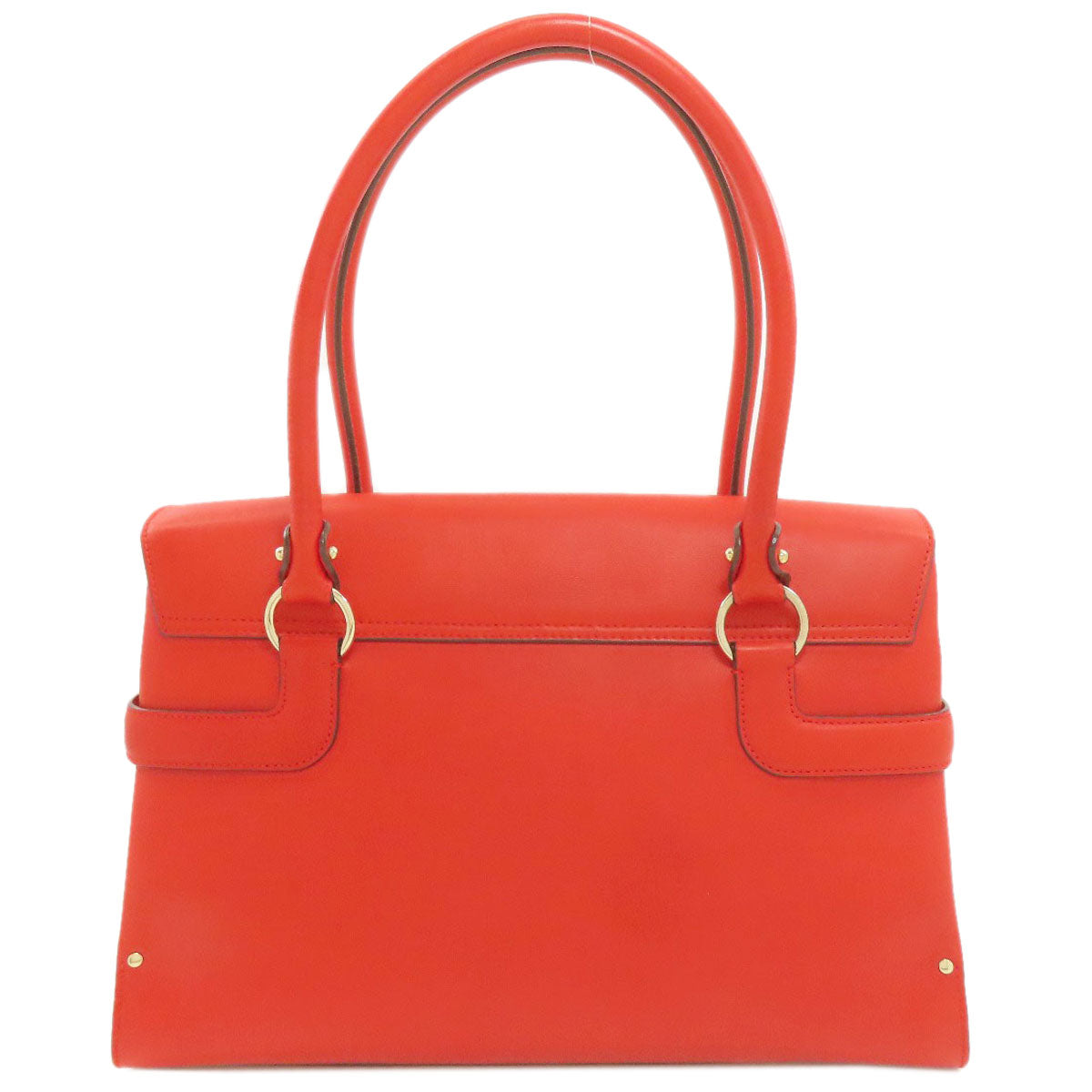 Salvatore Ferragamo GanciniHardware Tote Bag Leather Ladies [Used]