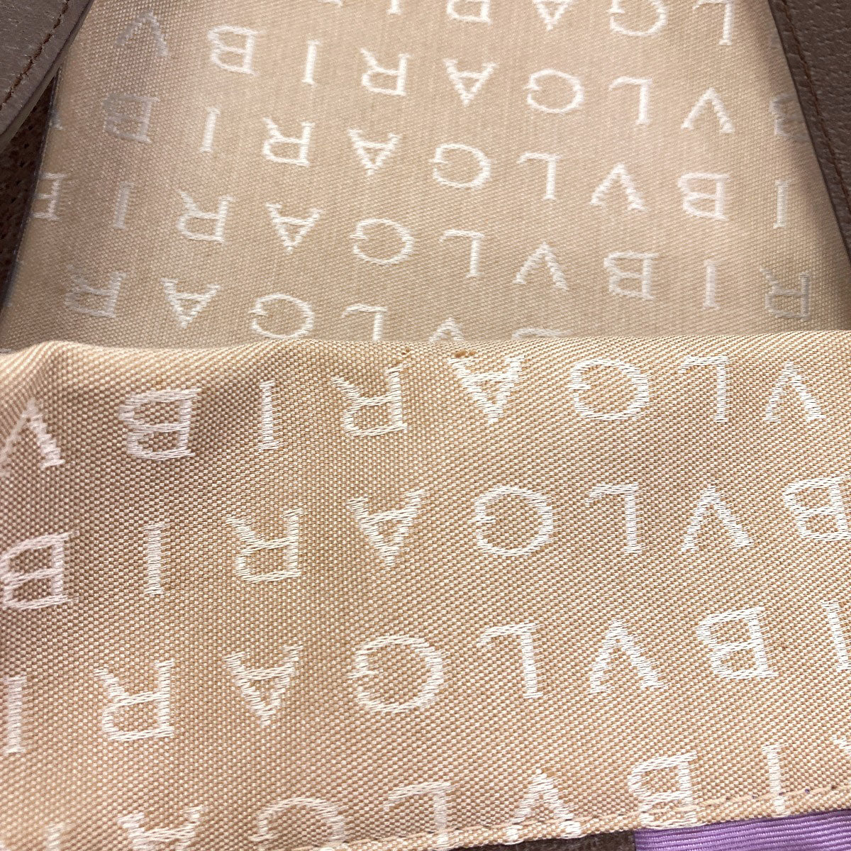 BVLGARI Logo mania Tote Bag Canvas Ladies [Used]