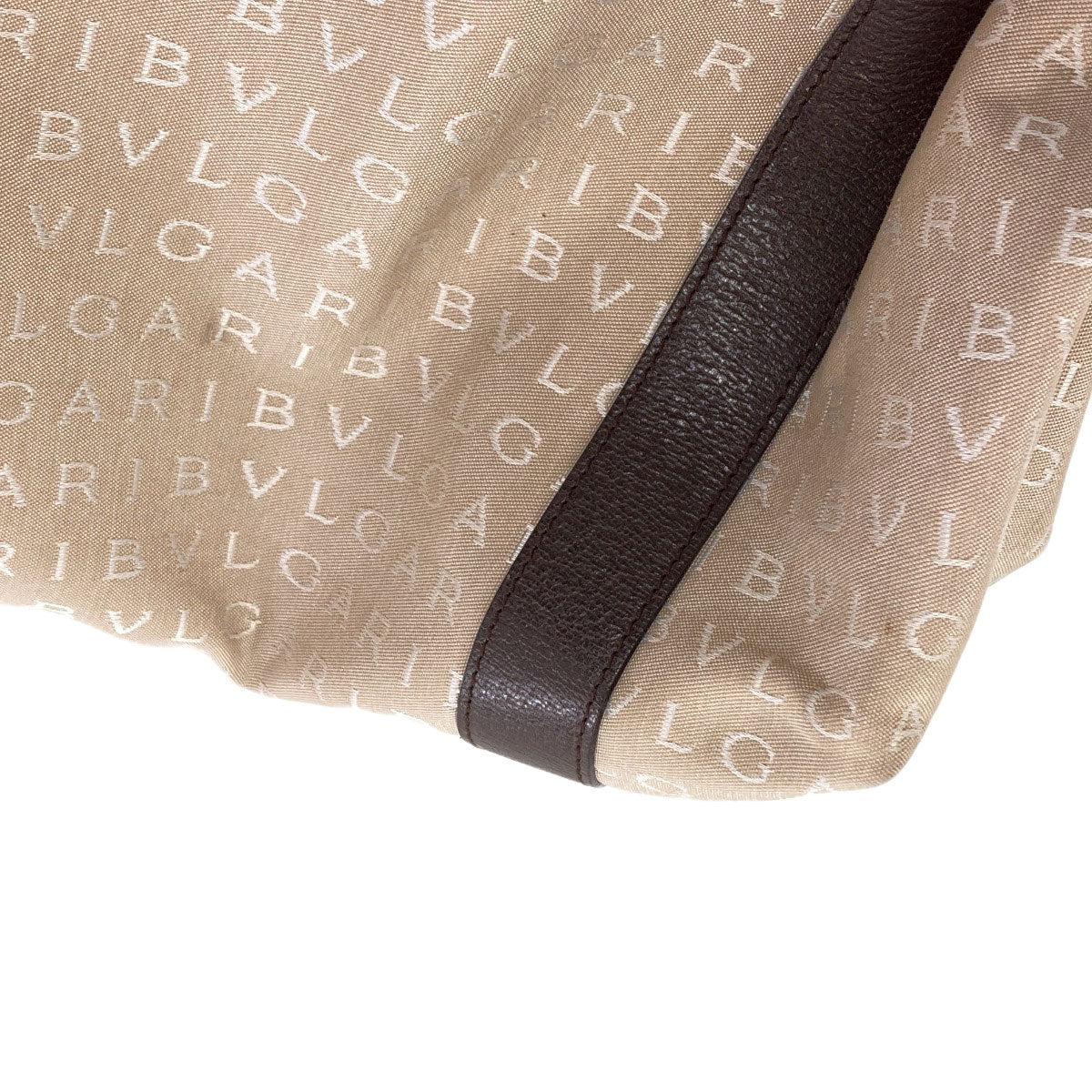 BVLGARI Logo mania Tote Bag Canvas Ladies [Used]