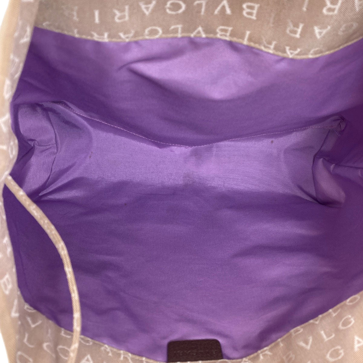 BVLGARI Logo mania Tote Bag Canvas Ladies [Used]