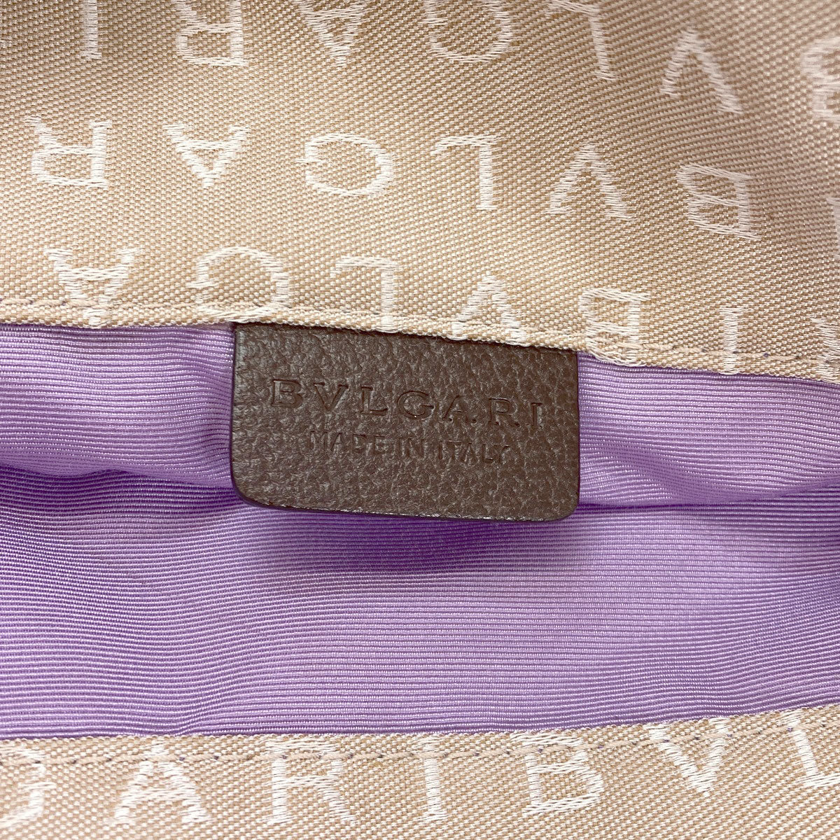 BVLGARI Logo mania Tote Bag Canvas Ladies [Used]
