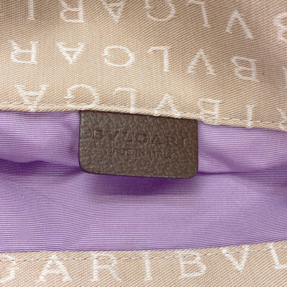 BVLGARI Logo mania Tote Bag Canvas Ladies [Used]