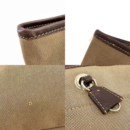 PRADA Logo jacquard Tote Bag Canvas Ladies [Used]