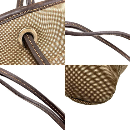 PRADA Logo jacquard Tote Bag Canvas Ladies [Used]
