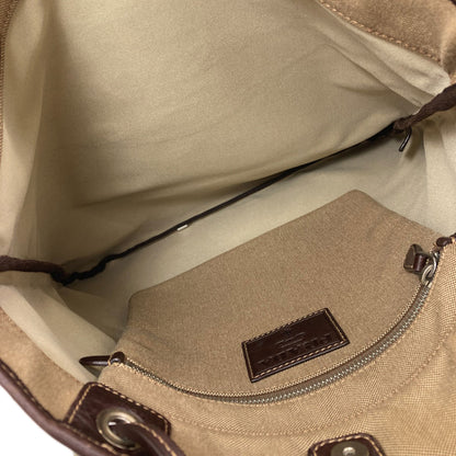PRADA Logo jacquard Tote Bag Canvas Ladies [Used]
