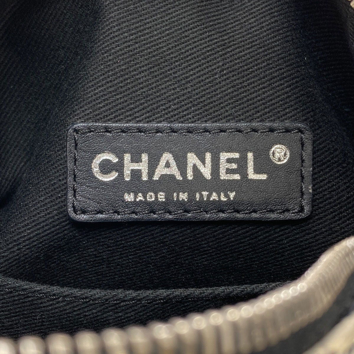 CHANEL Airline airplane pattern Handbag Canvas Ladies [Used]