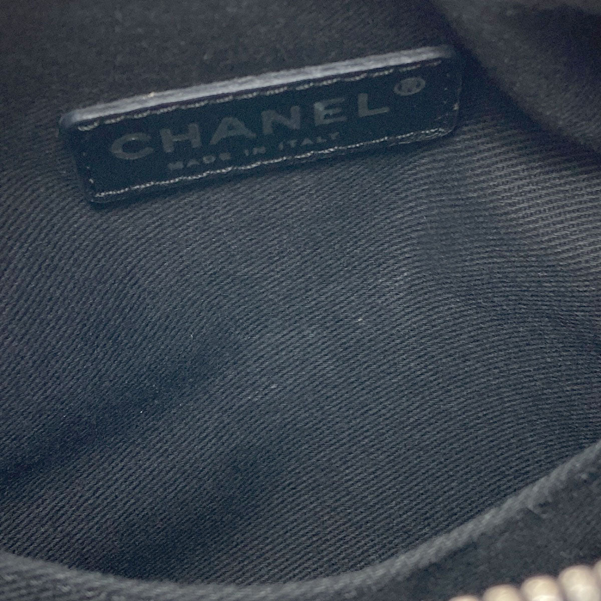 CHANEL Airline airplane pattern Handbag Canvas Ladies [Used]