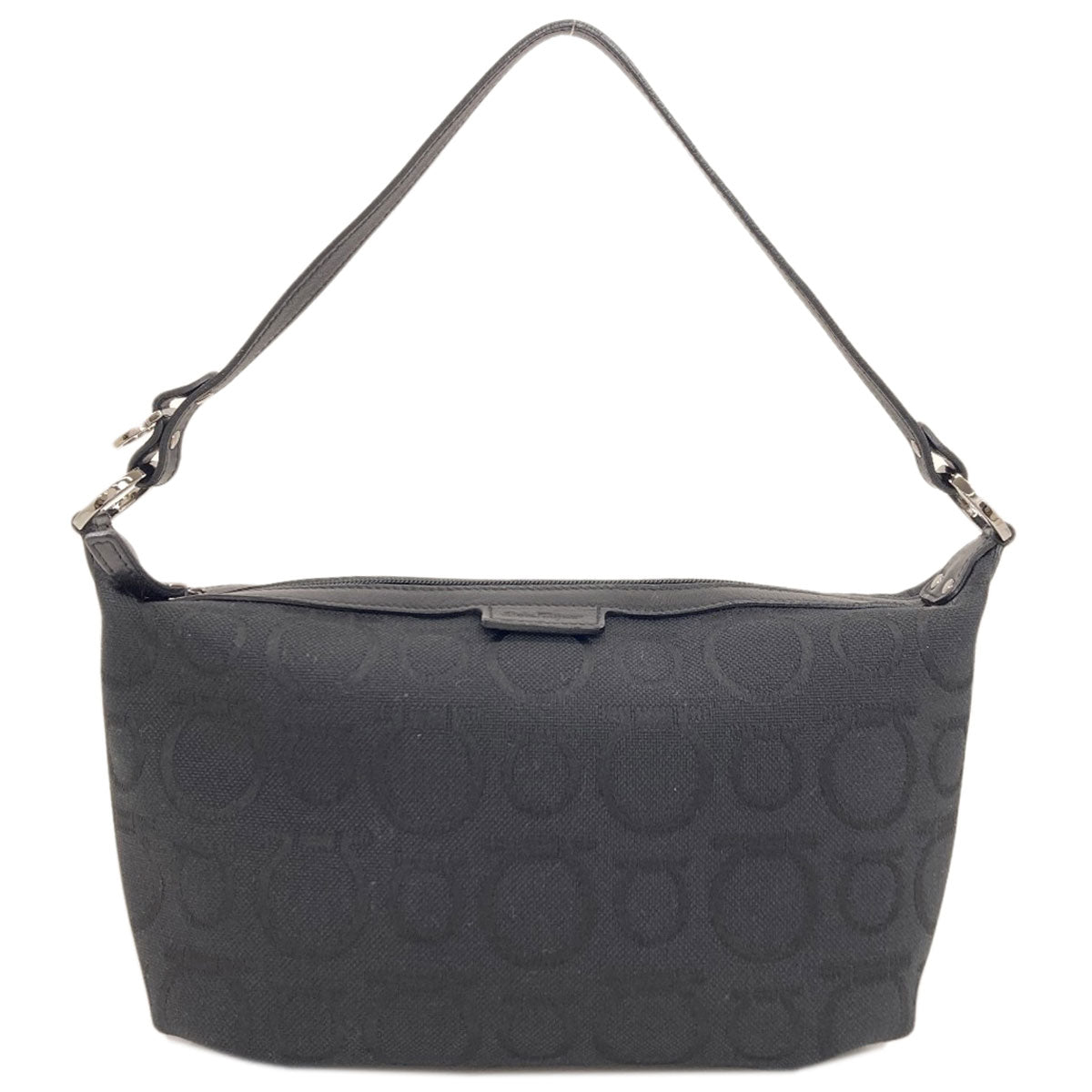 Salvatore Ferragamo Gancinipattern Handbag Canvas Ladies [Used]