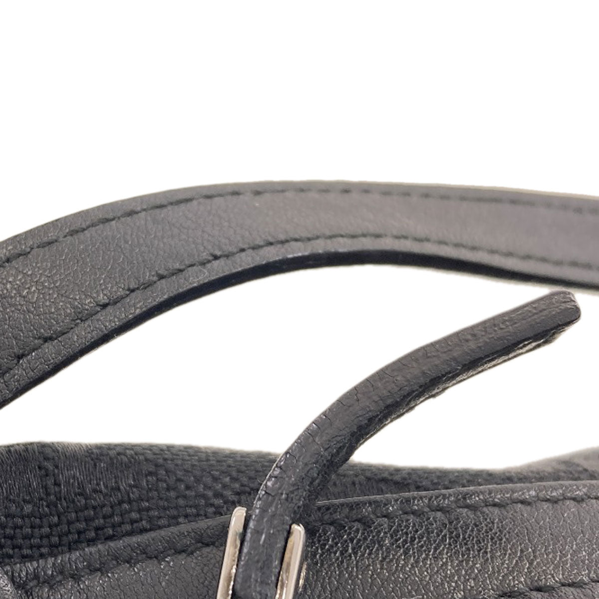Salvatore Ferragamo Gancinipattern Handbag Canvas Ladies [Used]