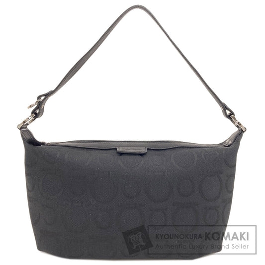 Salvatore Ferragamo Gancinipattern Handbag Canvas Ladies [Used]