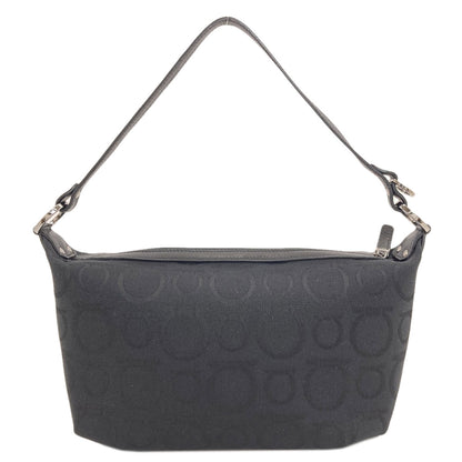 Salvatore Ferragamo Gancinipattern Handbag Canvas Ladies [Used]