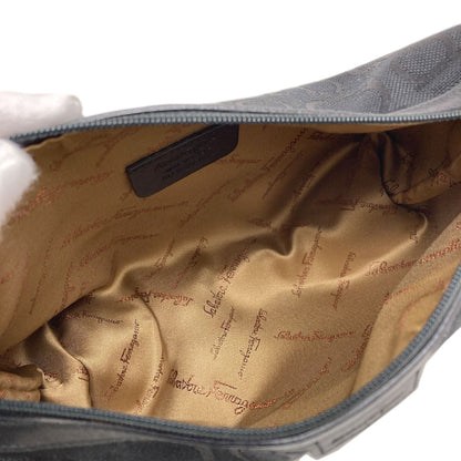 Salvatore Ferragamo Gancinipattern Handbag Canvas Ladies [Used]