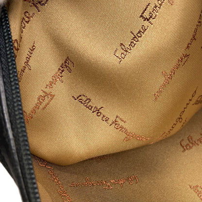 Salvatore Ferragamo Gancinipattern Handbag Canvas Ladies [Used]