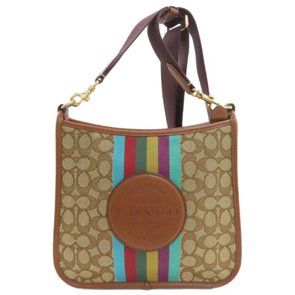 COACH CC144 Signature Shoulder Bag Canvas Ladies [Used]
