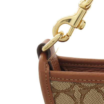 COACH CC144 Signature Shoulder Bag Canvas Ladies [Used]