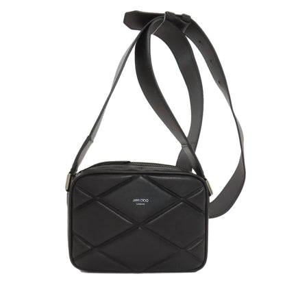 Jimmy Choo Diamond quilting Shoulder Bag Leather Ladies [Used]