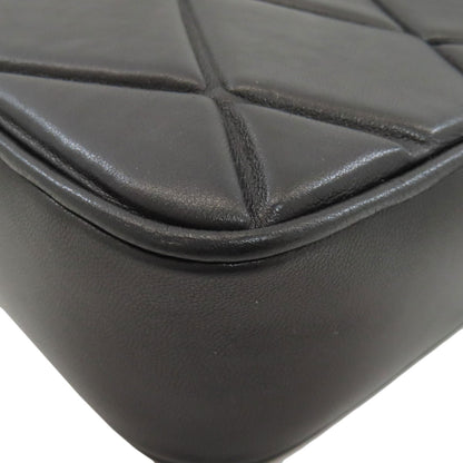 Jimmy Choo Diamond quilting Shoulder Bag Leather Ladies [Used]