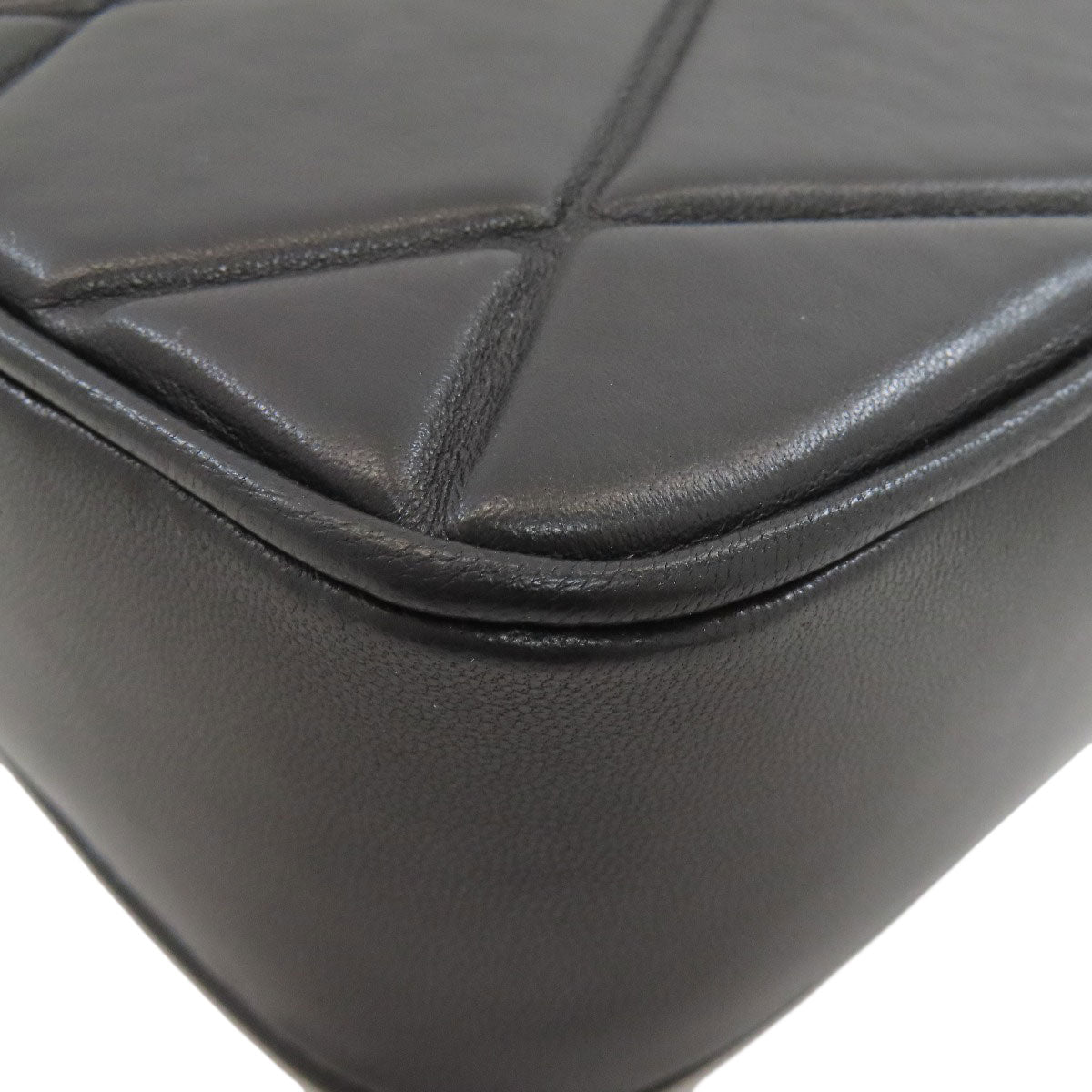 Jimmy Choo Diamond quilting Shoulder Bag Leather Ladies [Used]