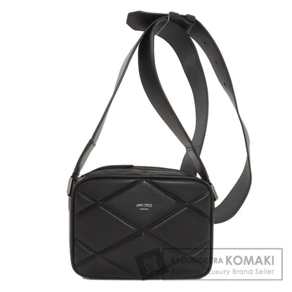 Jimmy Choo Diamond quilting Shoulder Bag Leather Ladies [Used]