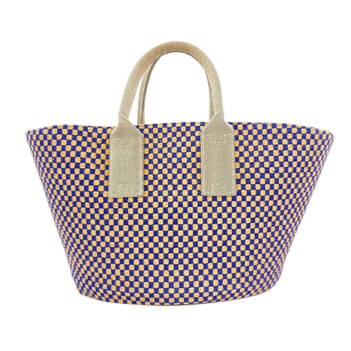 HERMES Pannier bus Handbag linen Ladies [Used]