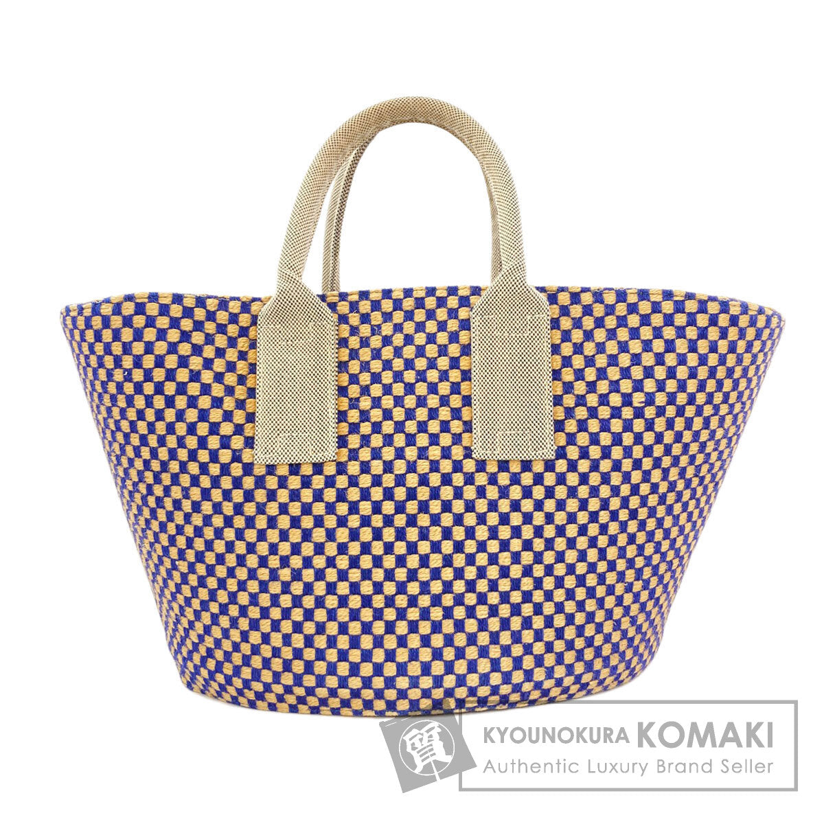 HERMES Pannier bus Handbag linen Ladies [Used]