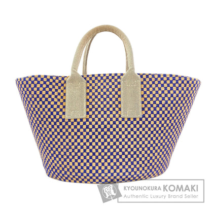 HERMES Pannier bus Handbag linen Ladies [Used]