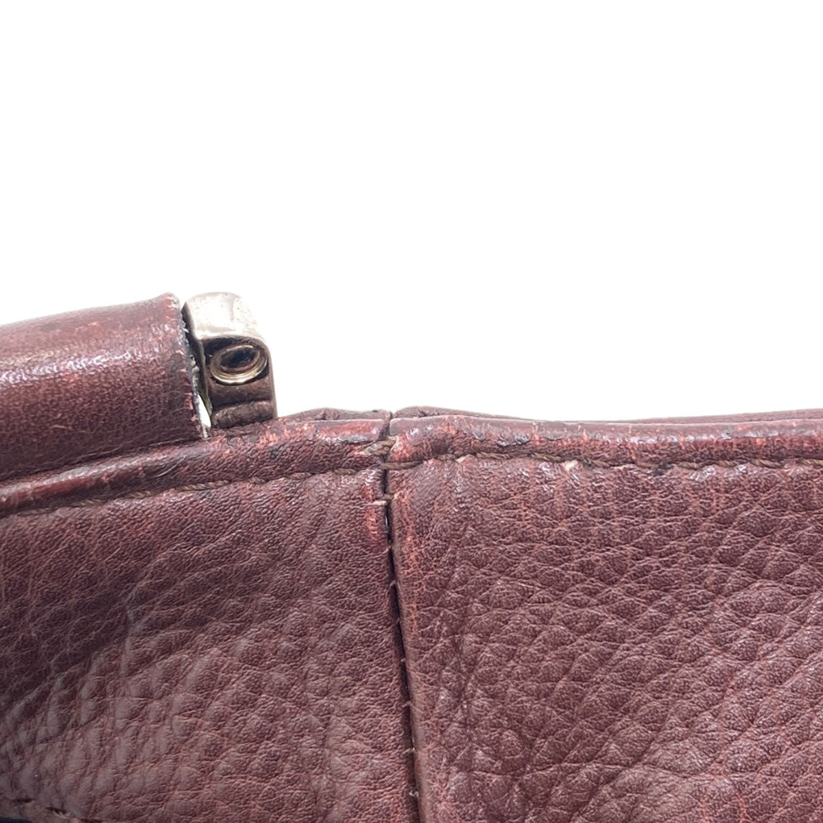 LOEWE anagram Shoulder Bag Leather Ladies [Used]