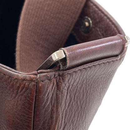 LOEWE anagram Shoulder Bag Leather Ladies [Used]