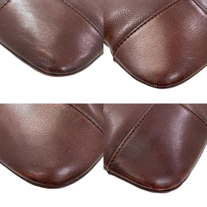 LOEWE anagram Shoulder Bag Leather Ladies [Used]