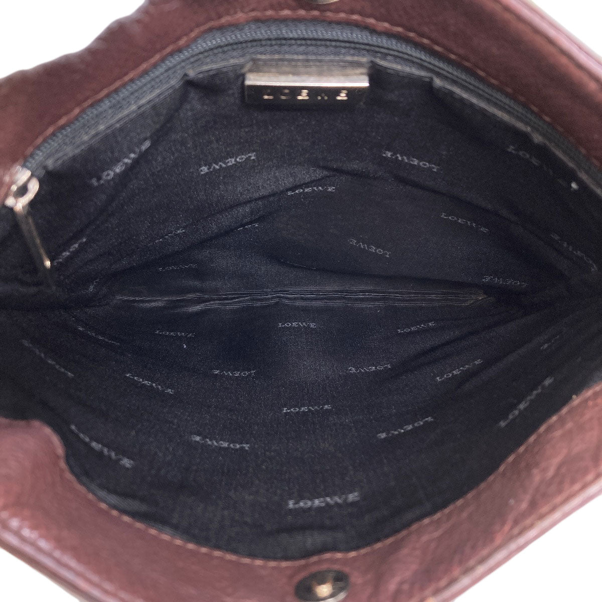 LOEWE anagram Shoulder Bag Leather Ladies [Used]