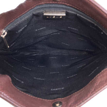 LOEWE anagram Shoulder Bag Leather Ladies [Used]
