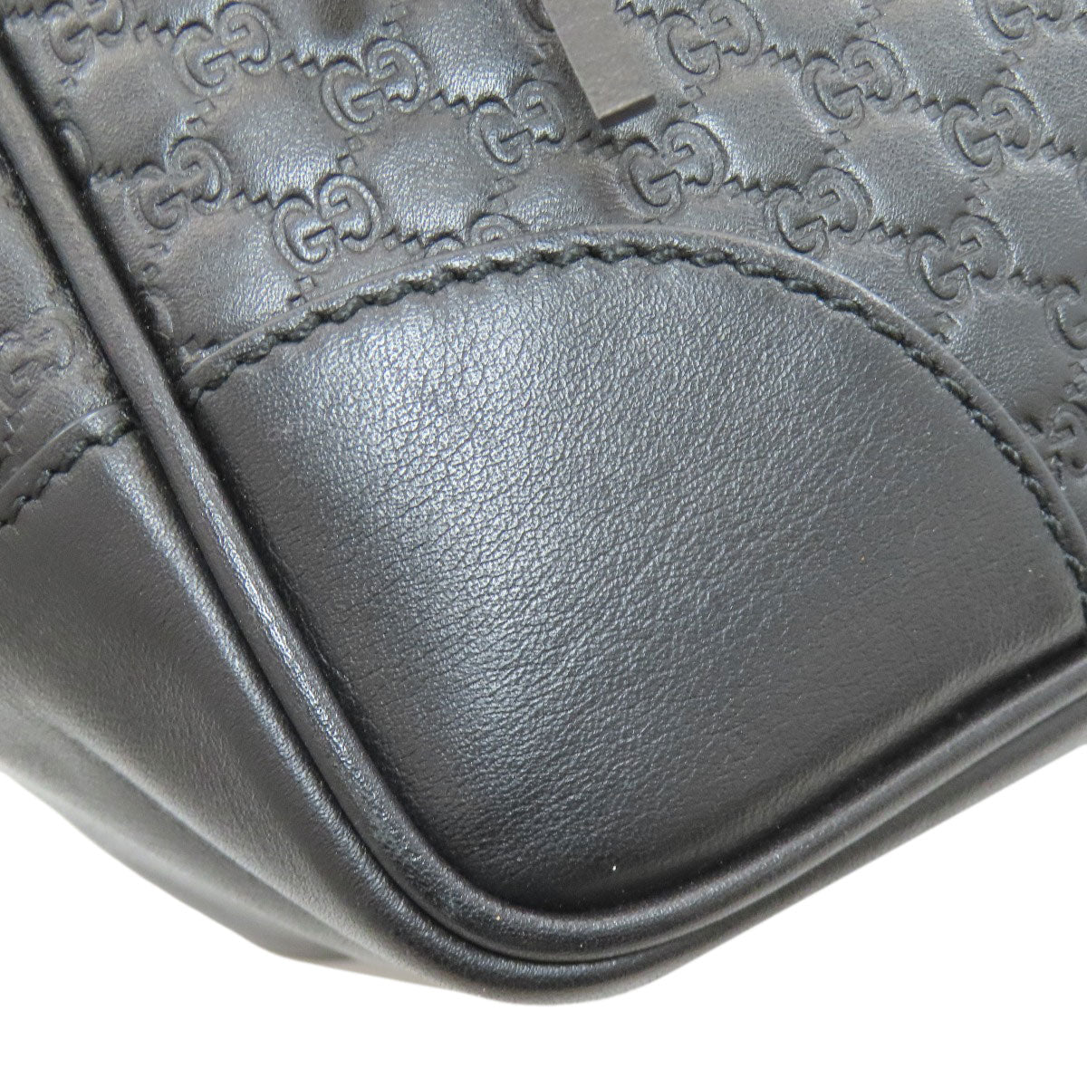 GUCCI 449241 Outlet Guccissima Microsima 2WAY Handbag Leather Ladies [Used]
