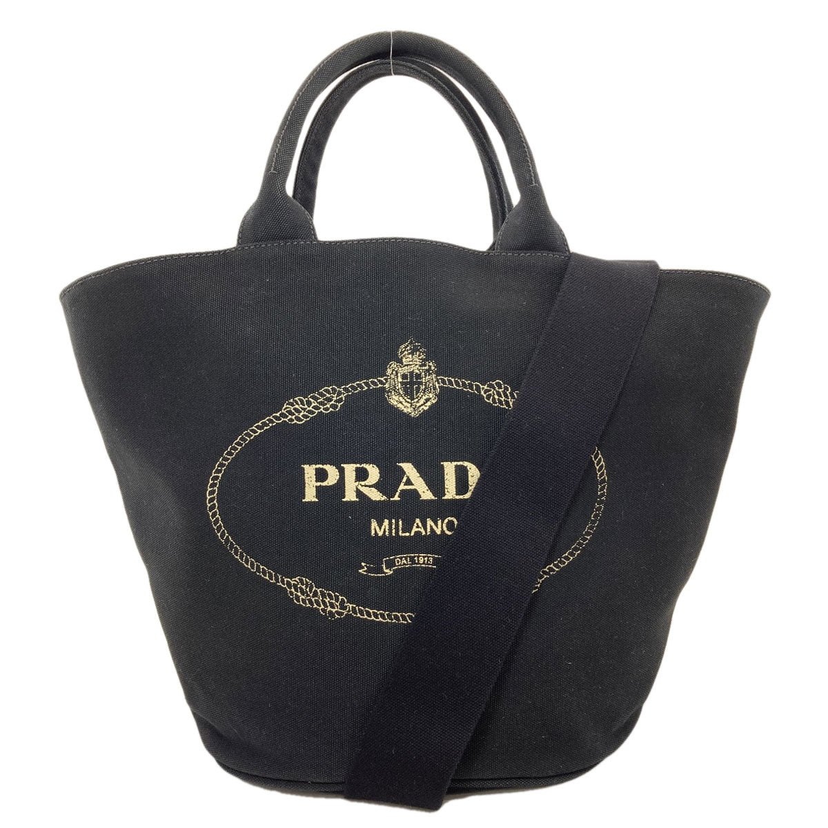 PRADA 1BG163 Canapa 2WAY Tote Bag Canvas Ladies [Used]