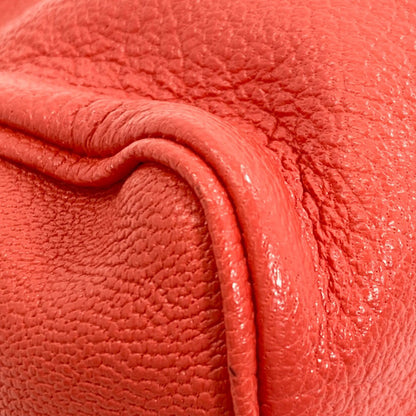 BVLGARI Gamaguchi Accessory pouch Leather Ladies [Used]