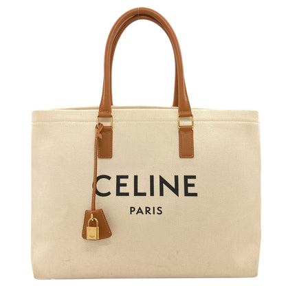 CELINE Horizontal Cabas Tote Bag Canvas Ladies [Used]