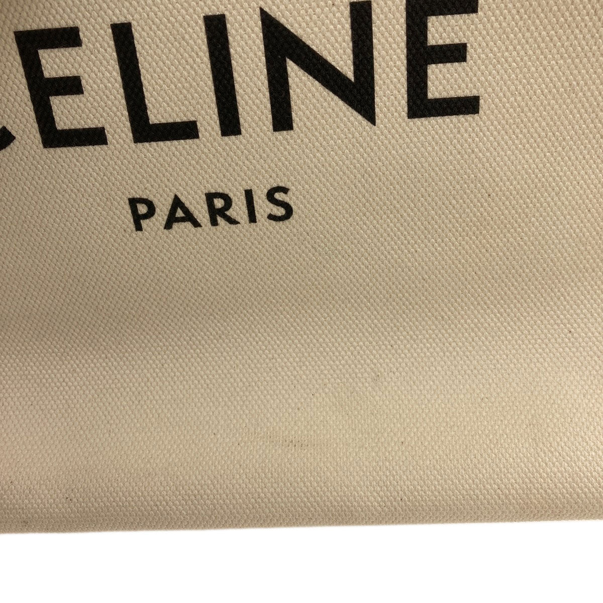 CELINE Horizontal Cabas Tote Bag Canvas Ladies [Used]
