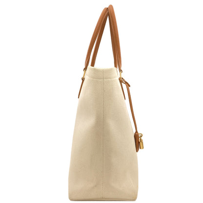 CELINE Horizontal Cabas Tote Bag Canvas Ladies [Used]