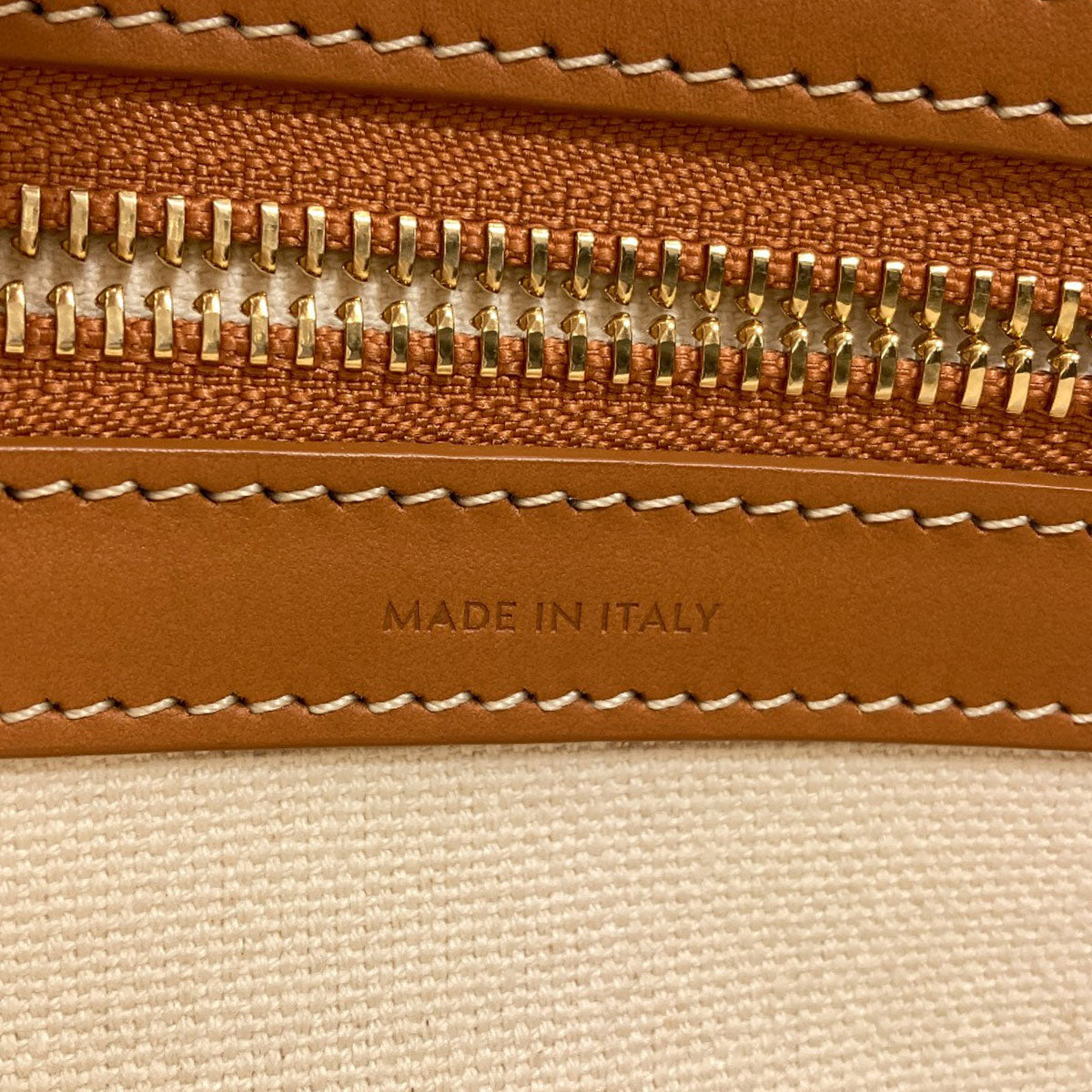 CELINE Horizontal Cabas Tote Bag Canvas Ladies [Used]