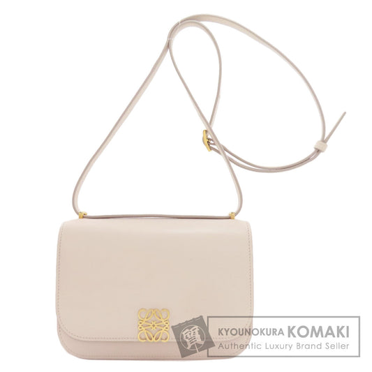 LOEWE Goya Anagram Shoulder Bag Calf Ladies [Used]