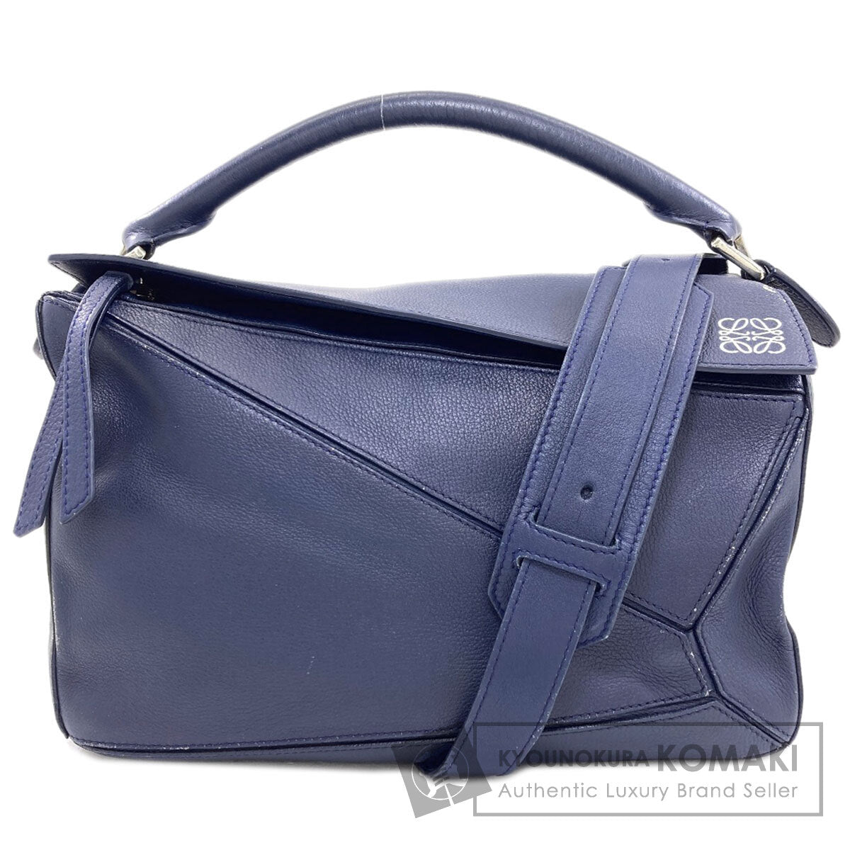 LOEWE Puzzle bag 2WAY Handbag Calf Ladies [Used]